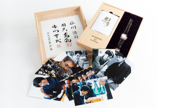 MINASE × 日本将棋連盟コラボレーション腕時計