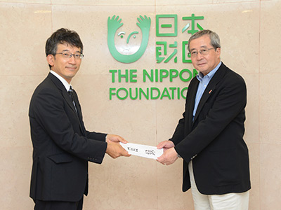熊本地震義援金を日本財団へ寄付