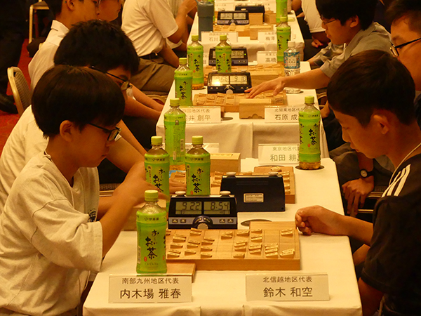 対局の様子
