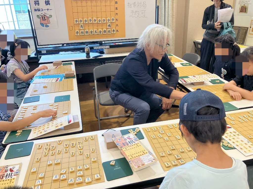 こども霞が関見学デー 将棋ブースの様子1