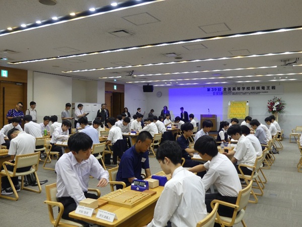 第39回全国高等学校将棋竜王戦開催報告01