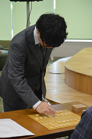指導対局の様子