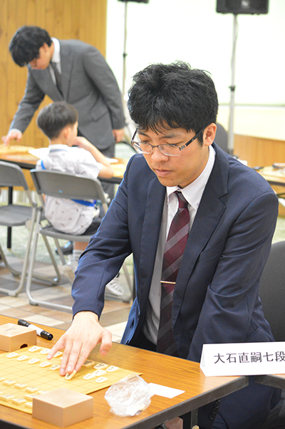 指導対局の様子
