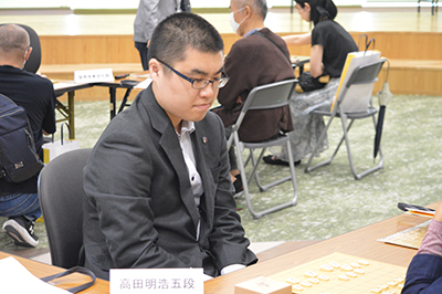 指導対局の様子
