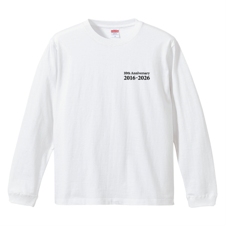 ロングTシャツ 白 表