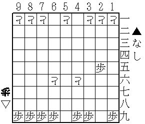 はさみ将棋進行例5-a