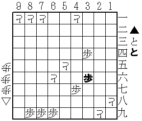 はさみ将棋進行例14-a