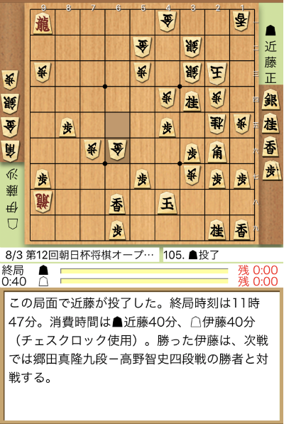 日本将棋連盟ライブ中継