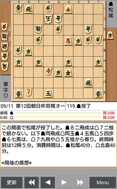 日本将棋連盟ライブ中継