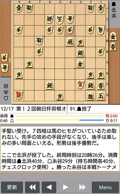 日本将棋連盟ライブ中継