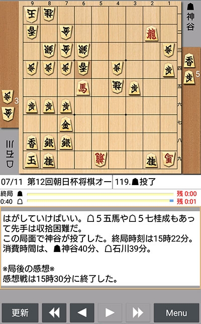 日本将棋連盟ライブ中継