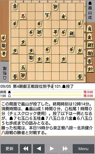 日本将棋連盟ライブ中継