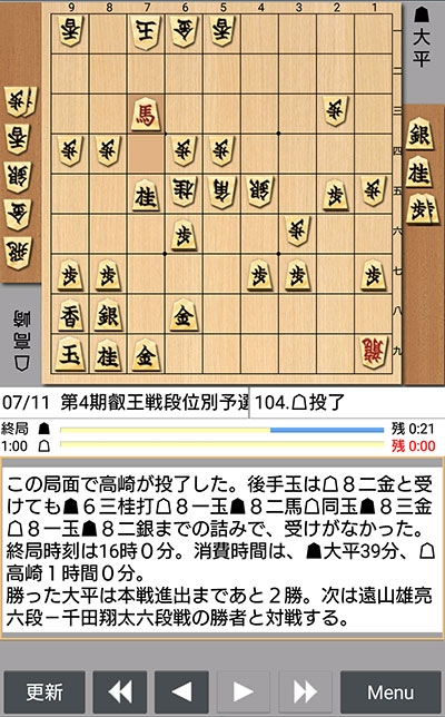 日本将棋連盟ライブ中継