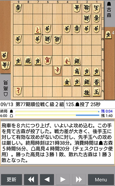 日本将棋連盟ライブ中継