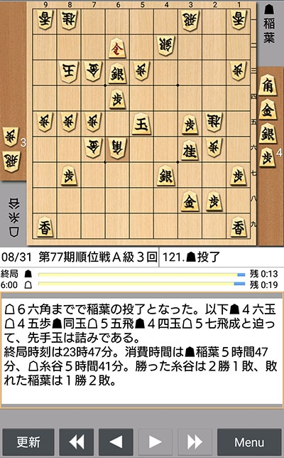 日本将棋連盟ライブ中継