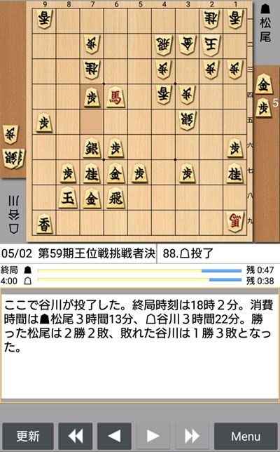 日本将棋連盟ライブ中継