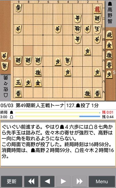 日本将棋連盟ライブ中継