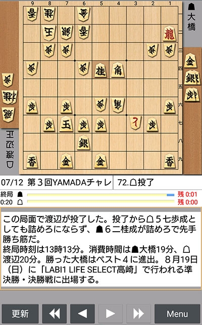 日本将棋連盟ライブ中継