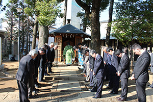 2016年将棋堂祈願祭と指し初め式_01