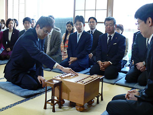 2013年指し初め式の模様01