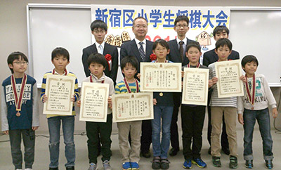 新宿区小学生将棋大会2015_01