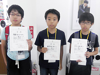 夏休み子ども将棋大会in新宿、7月大会結果(Aクラス)