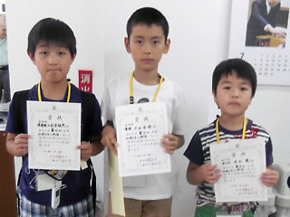 夏休み子ども将棋大会in新宿、7月大会結果(Bクラス)