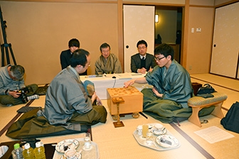 第43期棋王戦五番勝負第4局終局後の模様