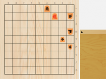 2017年4月4日の詰将棋（5手詰）