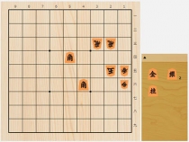 2017年5月4日の詰将棋（石井健太郎作、9手詰）