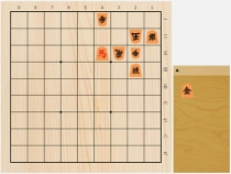2017年6月3日の詰将棋（飯島栄治作、7手詰）