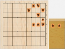 2017年8月5日の詰将棋（安用寺孝功作、7手詰）