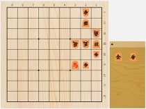 2017年9月26日の詰将棋（5手詰）