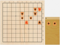 2017年9月29日の詰将棋（5手詰）