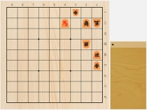 2017年11月19日の詰将棋（沼春雄作、9手詰）