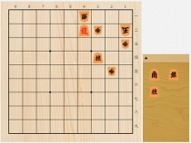 2017年12月10日の詰将棋（中田章道作、11手詰）