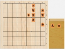 2017年12月24日の詰将棋（上田初美作、11手詰）