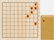 2017年12月25日の詰将棋（3手詰）