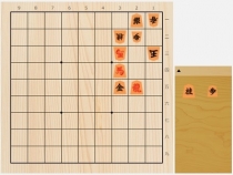 2018年4月22日の詰将棋（安用寺孝功作、9手詰）