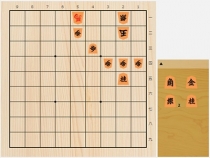 2018年4月29日の詰将棋（中田宏樹作、11手詰）