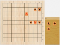 2018年6月30日の詰将棋（森信雄作、11手詰）