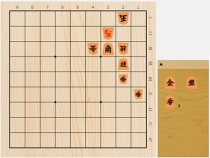 2018年7月29日の詰将棋（片上大輔作、9手詰）