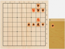 2018年8月7日の詰将棋（5手詰）