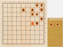 2018年12月22日の詰将棋（安用寺孝功作、9手詰）