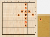 2018年12月24日の詰将棋（斎藤慎太郎作、7手詰）