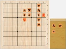 2019年2月2日の詰将棋（森信雄作、9手詰）