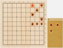 2019年3月24日の詰将棋（東和男作、9手詰）