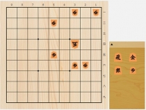 2019年5月25日の詰将棋（安西勝一作、11手詰）