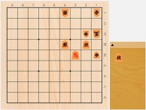 2019年8月24日の詰将棋（今泉健司作、11手詰）