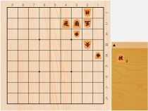2019年11月24日の詰将棋（北浜健介作、9手詰）